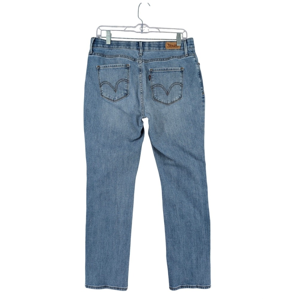 Levi's 525 Perfect Waist Jeans Women 10S Blue Medium Wash Stretch Denim Classic